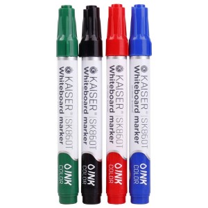 ماژیک وایت برد کایزر نوک تخت Kaiser SK860T بسته ۱۲ عددی