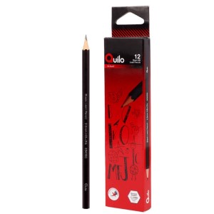 مداد مشکی کوییلو Quilo 634000 بسته ۱۲ عددی