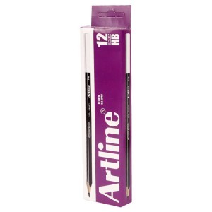 مداد مشکی آرت لاین Artline بسته ۱۲ عددی