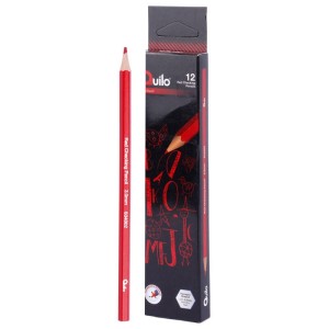 مداد قرمز کوییلو Quilo No.634002 بسته ۱۲ عددی