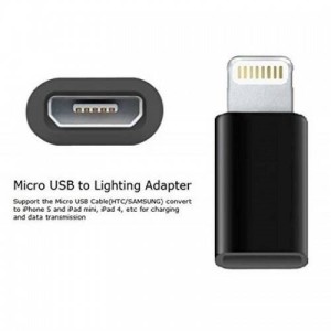 تبدیل MicroUSB To Lightning پک ۱۰ عددی