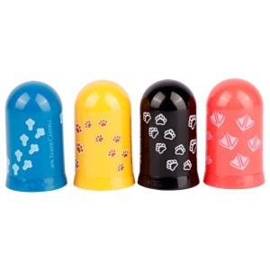 تراش پلاستیکی مخزن دار Faber-Castell No.583213 بسته ۱۲ عددی