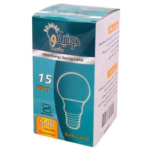 لامپ حبابی LED دونیکو Doniko E27 15W