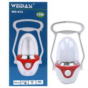 چراغ فانوسی شارژی ویداسی WD-833