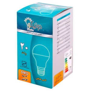 لامپ حبابی LED دونیکو Doniko E27 20W