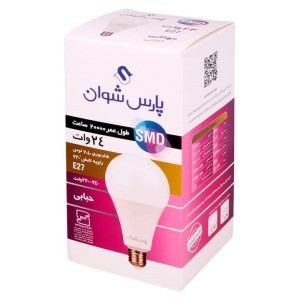 لامپ حبابی LED پارس شوان Pars Schwan E27 24W