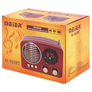 رادیو اسپیکر بلوتوثی رم و فلش خور Meier M-163BT