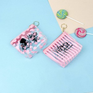 کیف هندزفری طلقی ویکتوریا صورتی