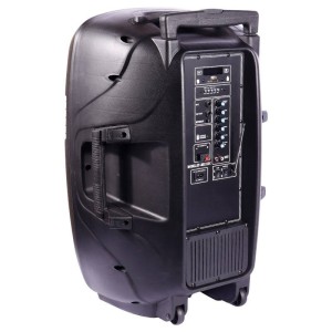 اسپیکر چمدانی بلوتوثی رم و فلش خور XP-Product XP-ME1115C + میکروفون و ریموت کنترل