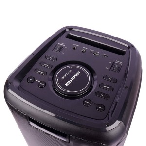 اسپیکر چمدانی بلوتوثی رم و فلش خور Macher MR-1500 + میکروفون و ریموت کنترل