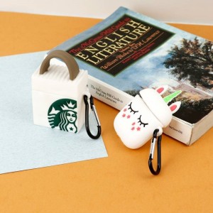 محافظ ایرپاد سیلیکونی طرح تک شاخ سفید