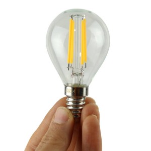 لامپ ادیسونی حبابی فیلامنتی Filament G45 E14 4W کد ۱