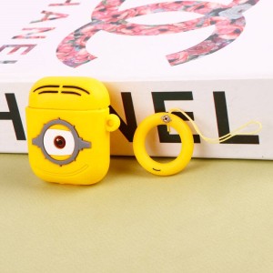 محافظ ایرپاد سیلیکونی عروسکی مینیون تک چشم