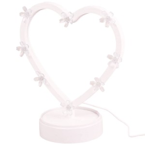 چراغ خواب USB طرح شکوفه بنفش