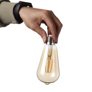 لامپ ادیسونی حبابی فیلامنتی Filament ST64 E27 4W