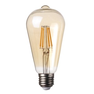لامپ ادیسونی حبابی فیلامنتی Filament ST64 E27 4W