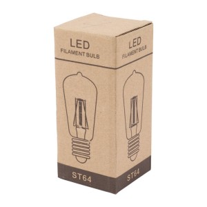 لامپ ادیسونی حبابی فیلامنتی Filament ST64 E27 4W