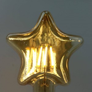 لامپ ادیسونی طرح ستاره E27 6W