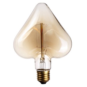 لامپ ادیسونی طرح قلب E27 4W