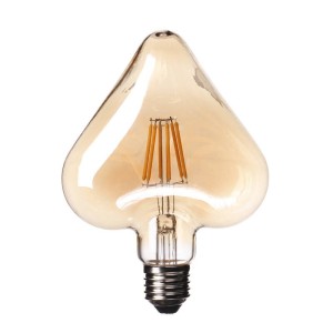 لامپ ادیسونی فیلامنتی طرح قلب E27 4W