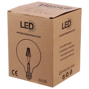 لامپ ادیسونی حبابی Home G125 E27 4W