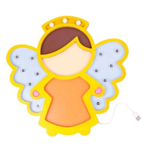 چراغ خواب USB طرح فرشته