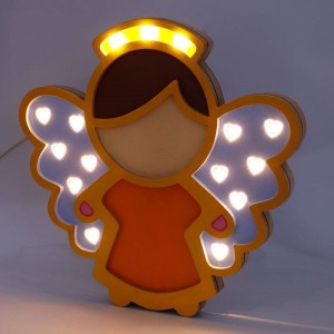 چراغ خواب USB طرح فرشته