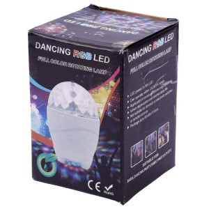 چراغ رقص نور گردان کهکشانی Dancing RGB LED کد ۲