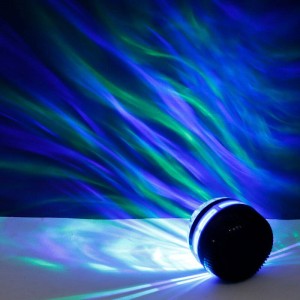 چراغ رقص نور شارژی طرح شفق LED Q6S Magic Ball + ریموت کنترل