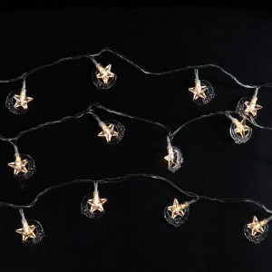 ریسه طرح ماه و ستاره آفتابی طول 5 متر