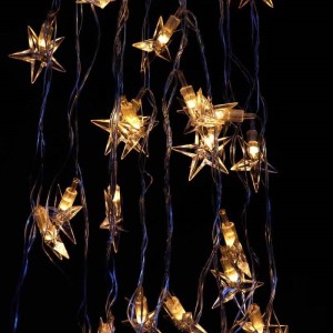 ریسه 40 لامپ طرح ستاره آفتابی طول 5 متر