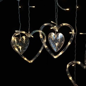 ریسه پرده ای طرح قلب آفتابی ۴٫۵ متری