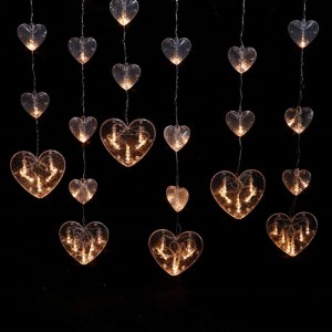 ریسه طرح قلب آفتابی ۳٫۹ متری