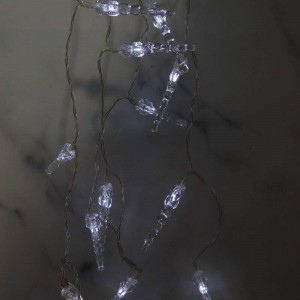 ریسه طرح قندیل باتری خور مهتابی طول 2 متر