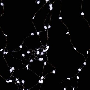 ریسه طرح دانه برف باتری خور مهتابی ۳٫۵ متری