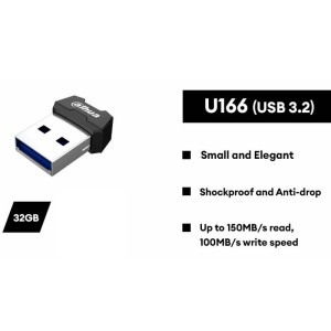 فلش ۳۲ گیگ داهوا Dahua U166 USB3.2