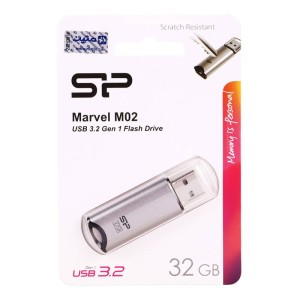 فلش ۳۲ گیگ سیلیکون پاور Silicon Power Marvel M02 USB3.2