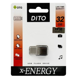 فلش ۳۲ گیگ ایکس انرژی X-Energy Dito OTG MicroUSB