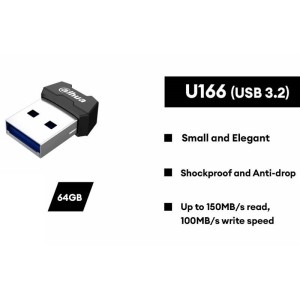 فلش ۶۴ گیگ داهوا Dahua U166 USB3.2