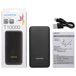 پاور بانک فست شارژ ۱۰۰۰۰ ای دیتا ADATA T10000 10W