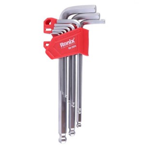 ست آچار آلن ستاره ای ۹ عددی رونیکس Ronix RH-2034