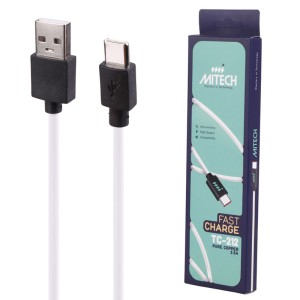 کابل تایپ سی فست شارژ Mitech TC-212 2.5A 1.2m