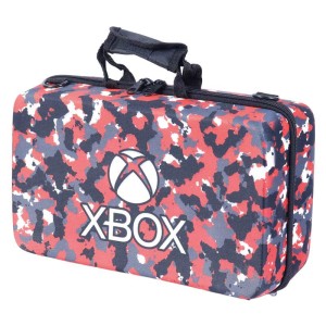 کیف کنسول بازی XBOX Series S طرح چریکی قرمز مشکی