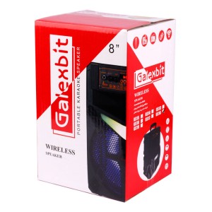 اسپیکر بلوتوثی رم و فلش خور Galexbit GS16 + میکروفون و ریموت کنترل