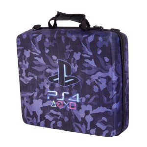 کیف کنسول بازی PS4 طرح چریکی بنفش