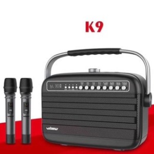 اسپیکر بلوتوث دبلیو کینگ W-King K9 Wireless Speaker توان 100 وات رم و فلش خور با دو عدد میکروفون