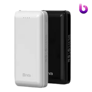 پاوربانک 10000 بیوا Biva BP-04 همراه با کابل متصل