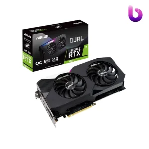 کارت گرافیک گیمینگ ASUS مدل RTX 3060Ti GDDR6 256Bit ظرفیت 8GB