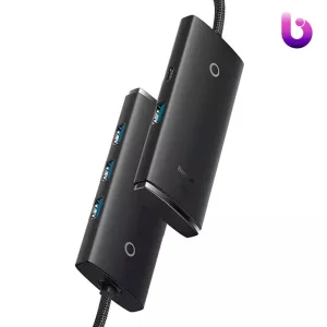 هاب Baseus سری Lite Series مدل WKQX03000 USB3.0 Type-C to USB-A-مشکی