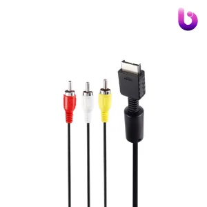 کابل تصویر کامپوننت Royal PS2 To RCA 1.5m